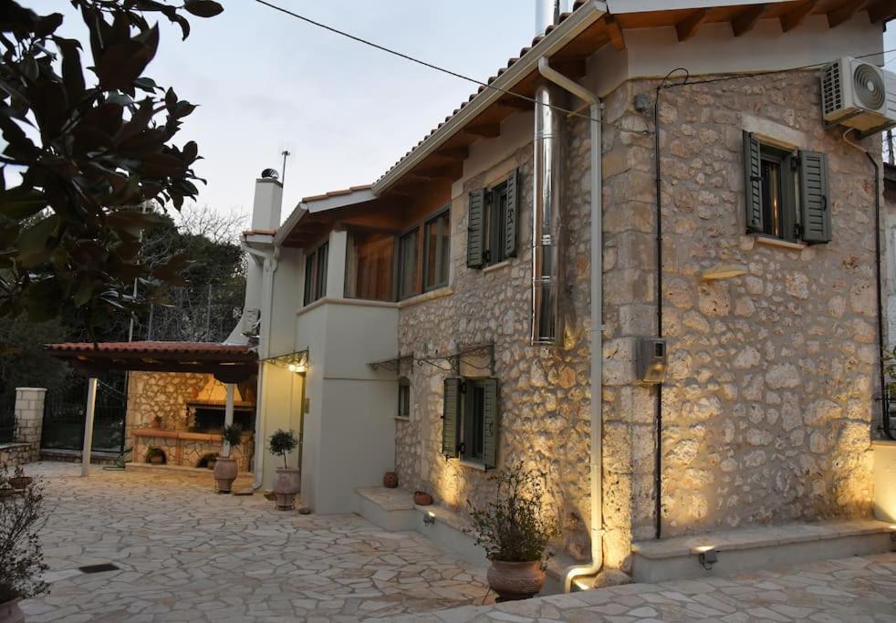 La Casa Di Bella A Tradional Stone House With Barbecue Villa Karia  Luaran gambar