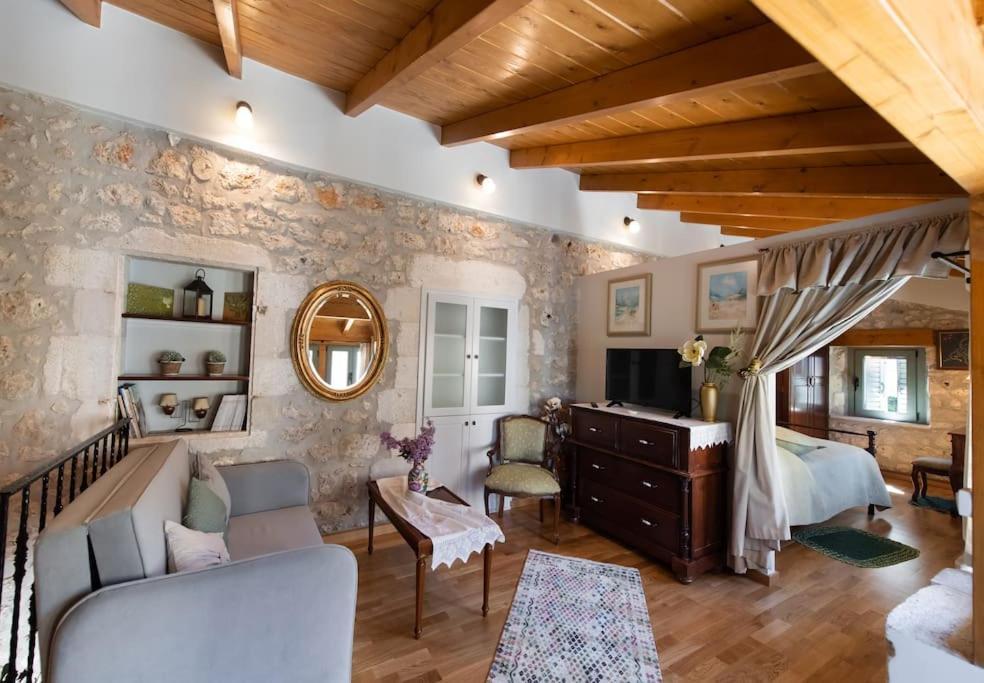 La Casa Di Bella A Tradional Stone House With Barbecue Villa Karia  Luaran gambar