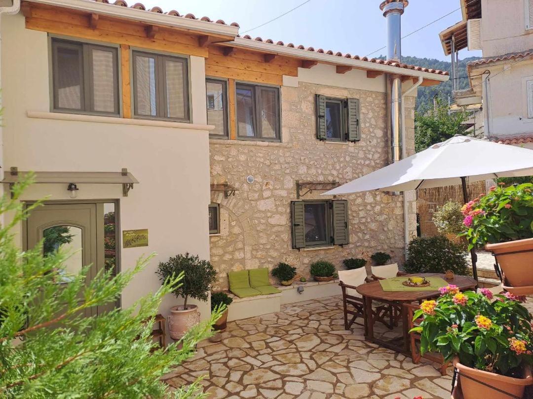 La Casa Di Bella A Tradional Stone House With Barbecue Villa Karia  Luaran gambar