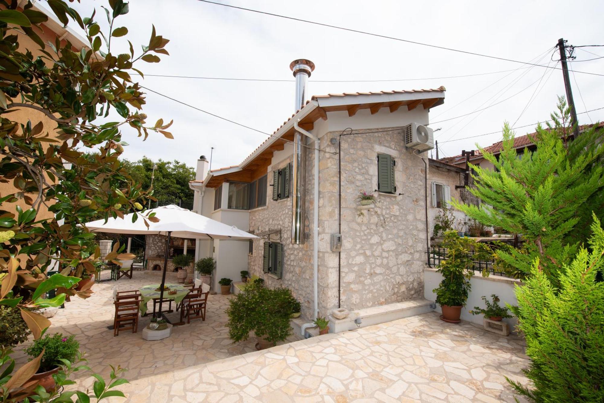 La Casa Di Bella A Tradional Stone House With Barbecue Villa Karia  Luaran gambar